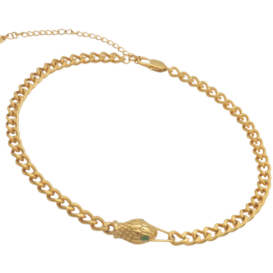 Medusa Chain Necklace