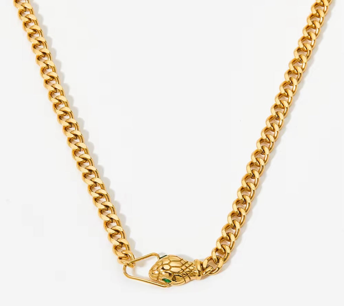 Medusa Chain Necklace