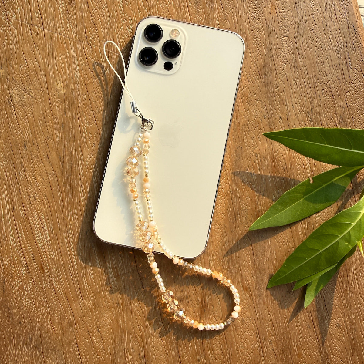 Champagne Phone Charm